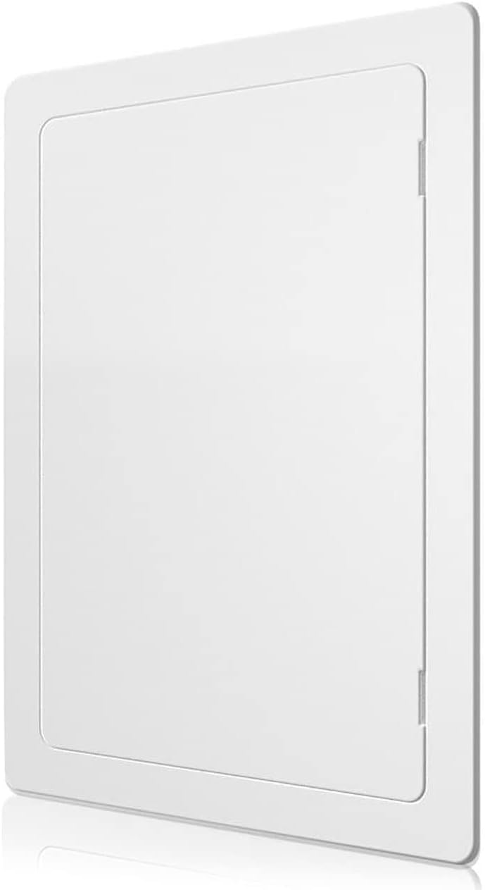 Access Panel for Drywall - 14 x 29 inch - Wall Hole Cover - Access Door - Plumbing Access Panel for Drywall - Heavy Durable Plastic White
