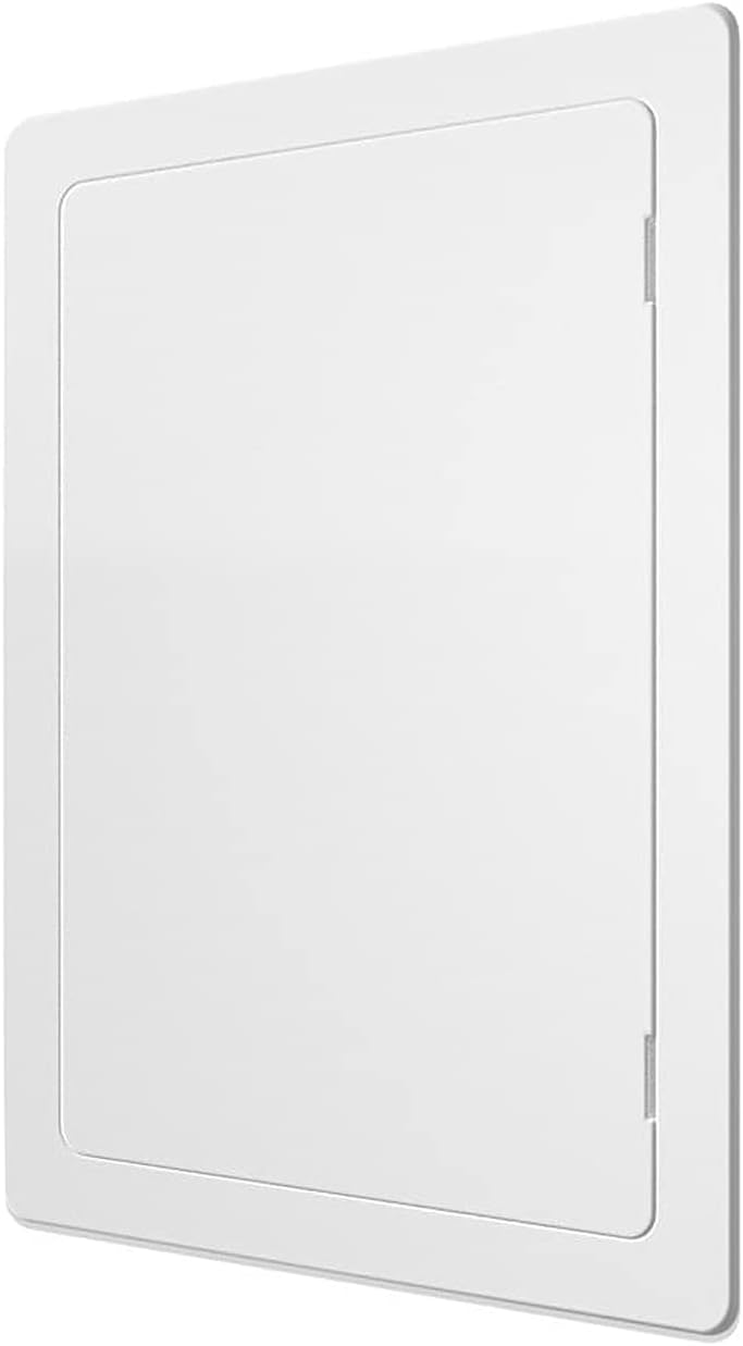 Access Panel for Drywall - 14 x 29 inch - Wall Hole Cover - Access Door - Plumbing Access Panel for Drywall - Heavy Durable Plastic White