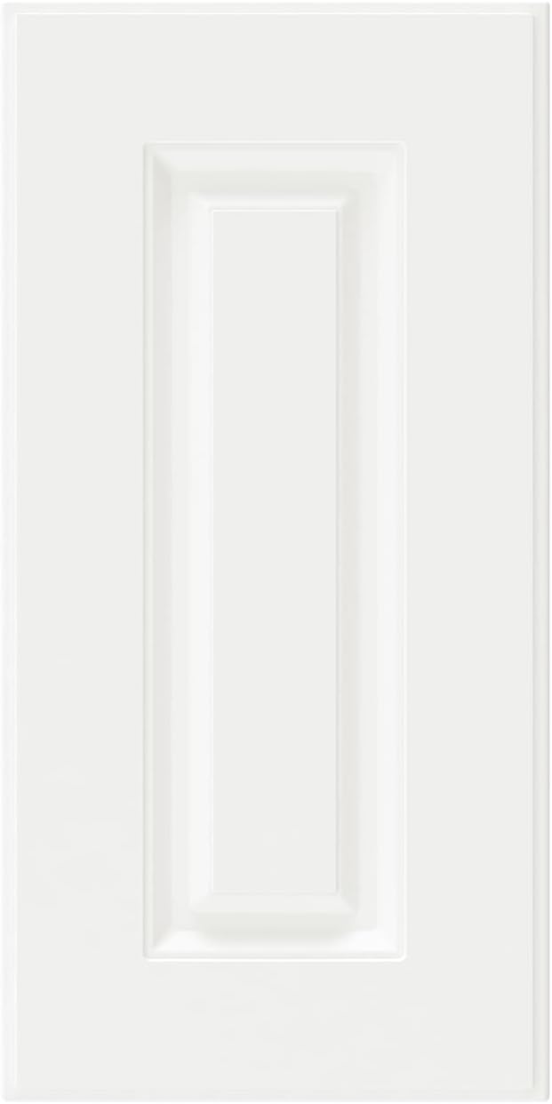 Built-in Cabinet Doors - Cabinet Replacement Doors for Kitchen, Living Room, Bedroom, Bathroom - 22.5 Inch High (White, 13.25 Inch Wide)