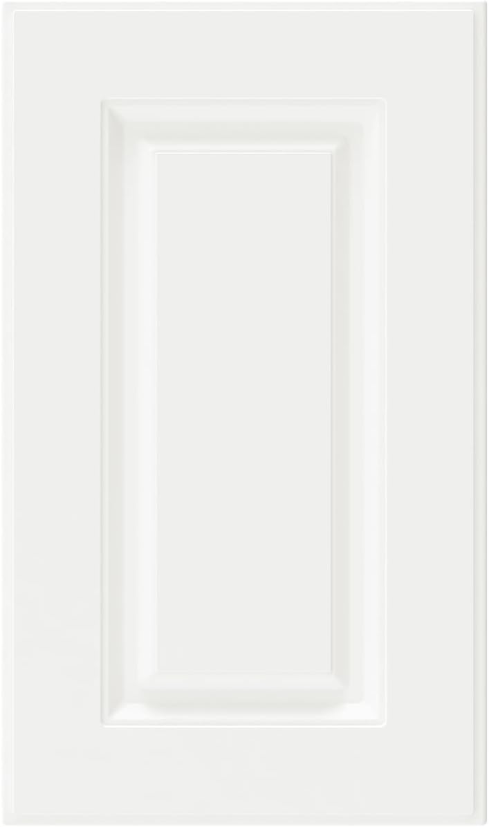 Built-in Cabinet Doors - Cabinet Replacement Doors for Kitchen, Living Room, Bedroom, Bathroom - 24 Inch High (White, 12 Inch Wide)