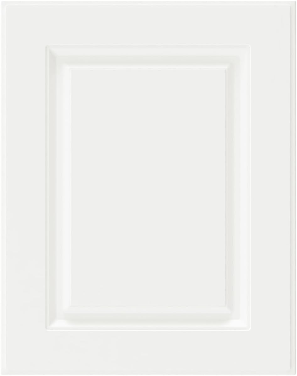 Built-in Cabinet Doors - Cabinet Replacement Doors for Kitchen, Living Room, Bedroom, Bathroom - 22.5 Inch High (White, 13.25 Inch Wide)