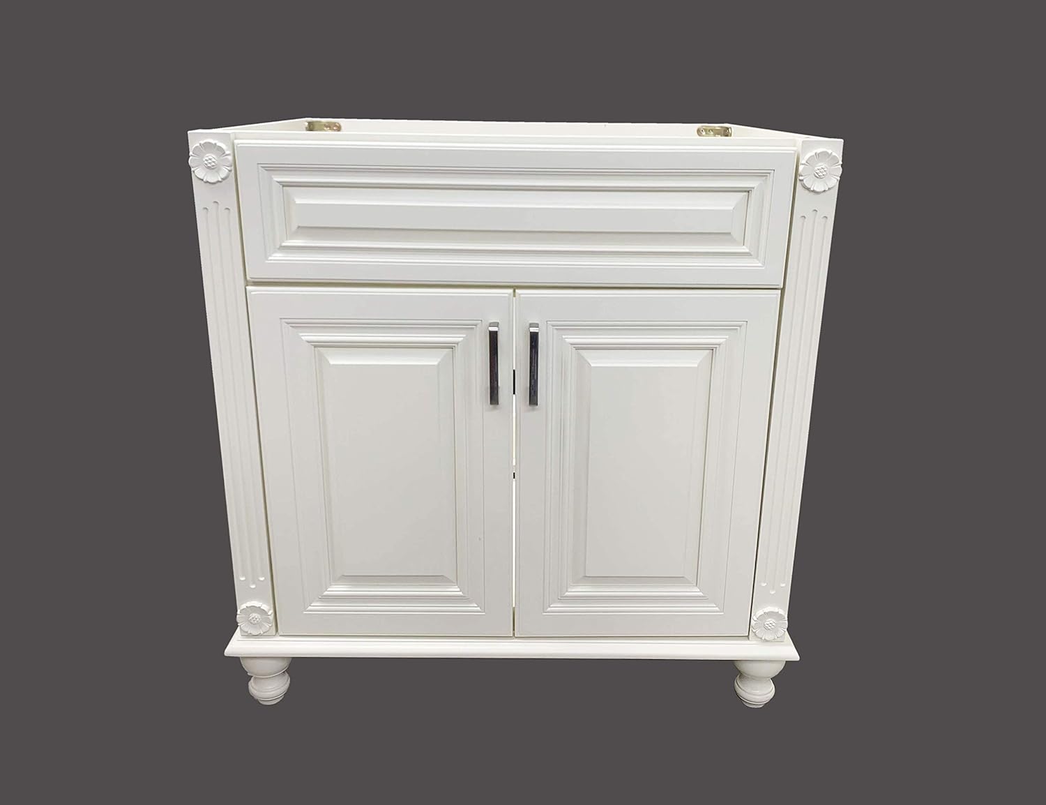 36" Wide x 21" Deep New Antique White Single-Sink Bathroom Vanity Base Cabinet NAW-V3621