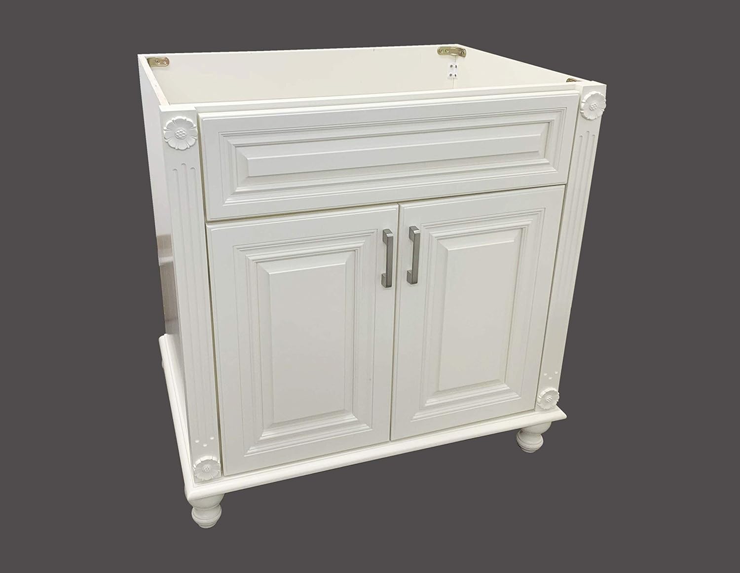 36" Wide x 21" Deep New Antique White Single-Sink Bathroom Vanity Base Cabinet NAW-V3621