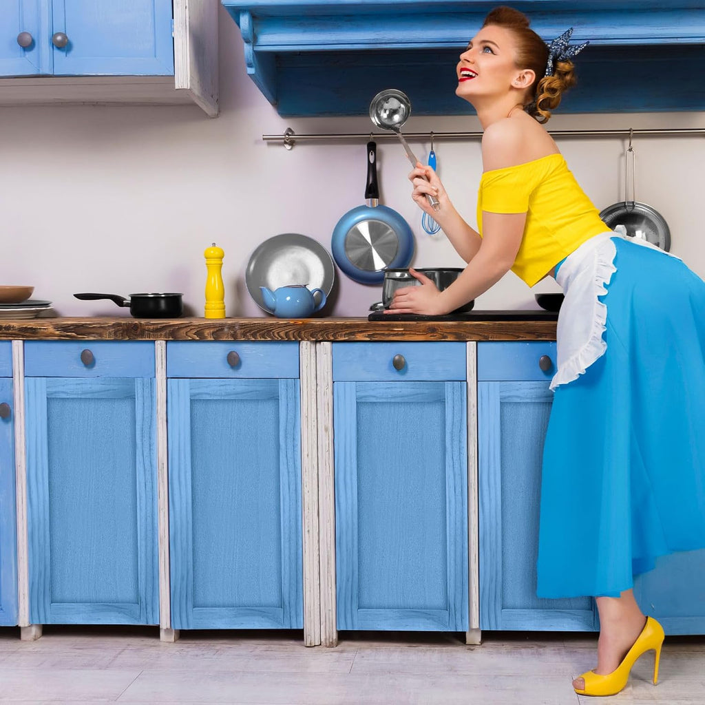 2 Pcs 12'' W x 24'' H Unfinished Pine Kitchen Cabinet Door Replacement with 4 Pcs Cabinet Hinges Wood Shaker Door Front Replacement for Kitchen, Bathroom, Vanity